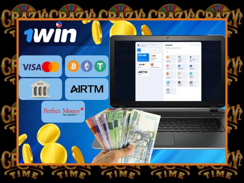 Metodi di deposito disponibili su 1win Casino