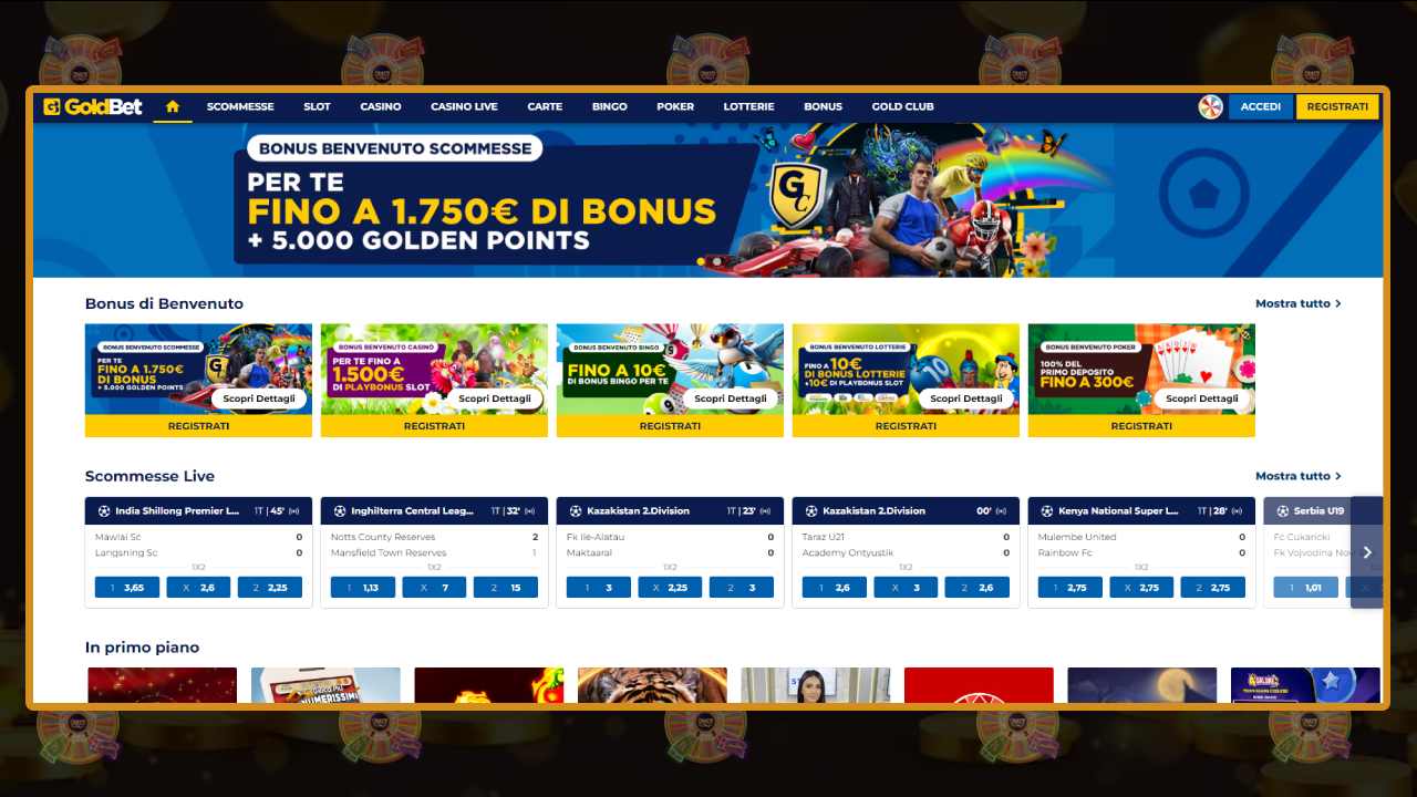 Crazy Time Goldbet - Gioca a Crazy Time al Casinò Goldbet