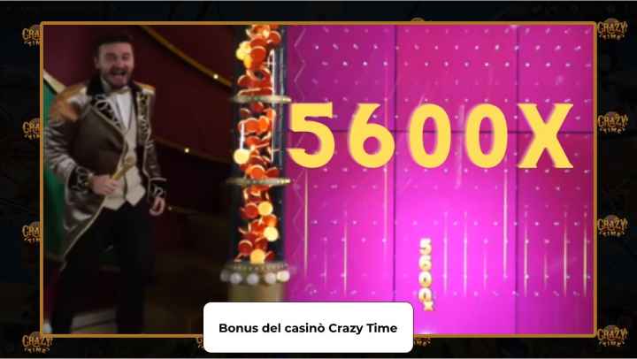 crazy time bonus